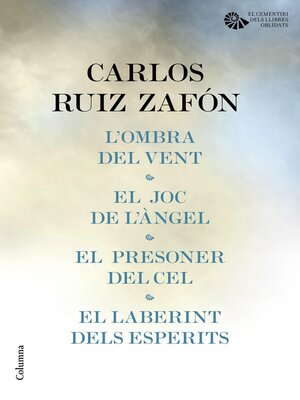 cover image of Tetralogia El Cementiri dels Llibres Oblidats (pack)